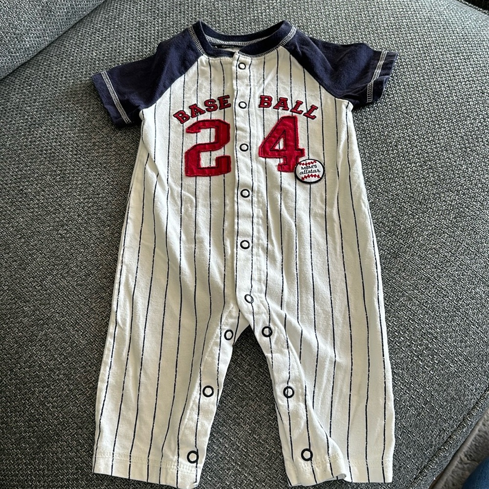 Carter’s Mom’s All Star bodysuit, size 6 months